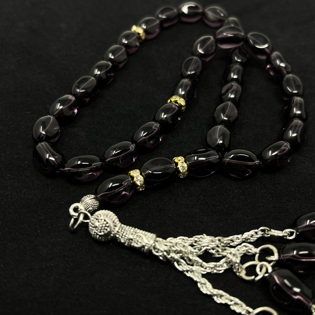 Amethyst Eleganz – Hand-Tesbih