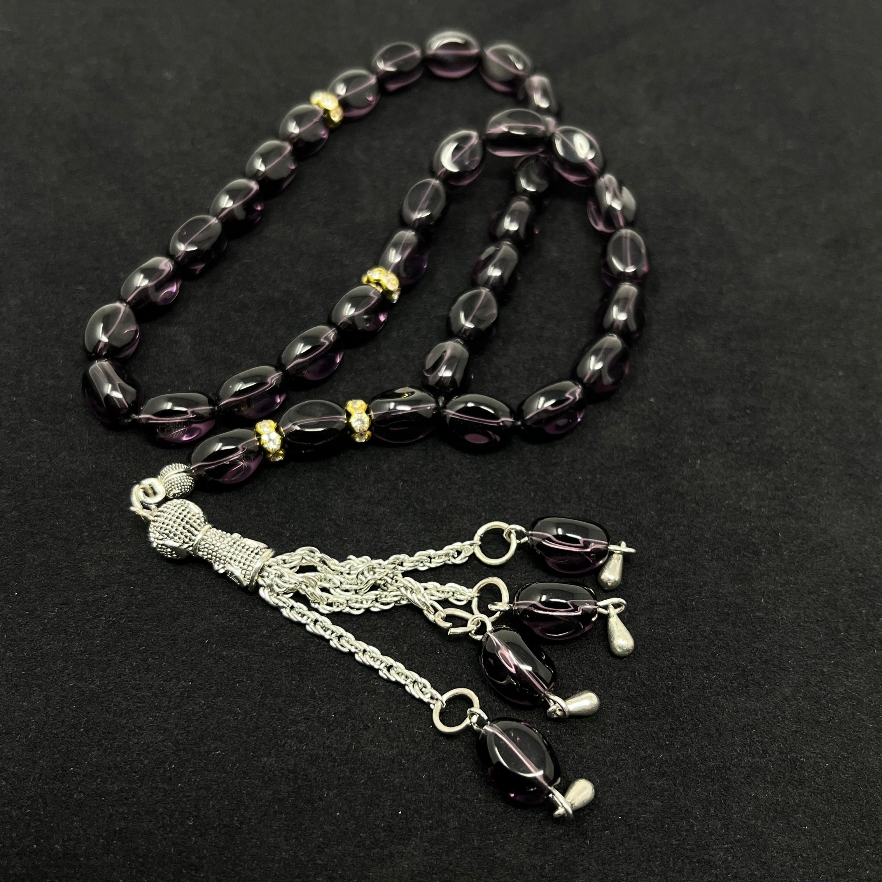 Amethyst Eleganz – Hand-Tesbih